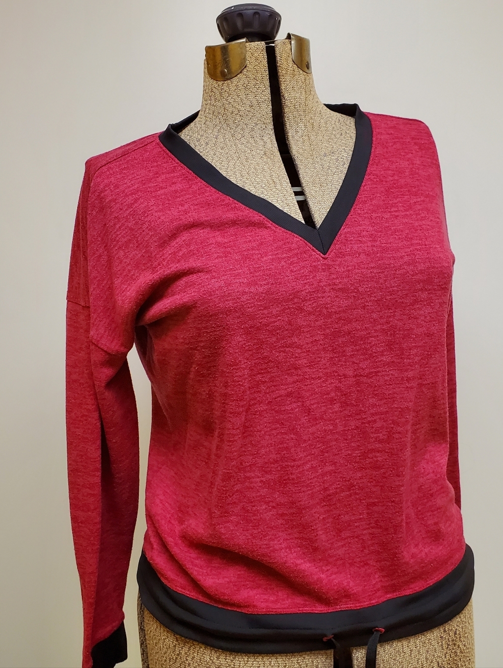Lole Fleece V Neck Long Sleeves